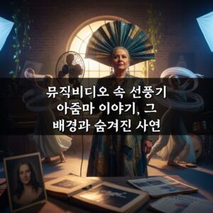 뮤직비디오 속 선풍기 아줌마 이야기, 그 배경과 숨겨진 사연